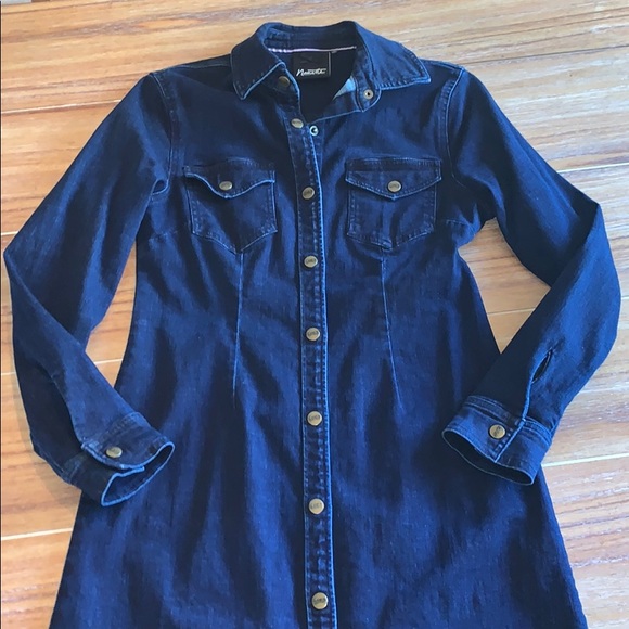 Nanette Lepore Denim Dress size 2 - long sleeve EUC - Picture 3 of 14